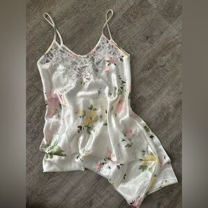 Vintage Christian Dior Satin Slip Dress Nightgown S